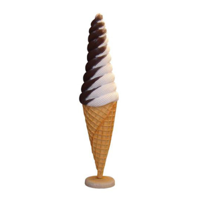 Statua di figura di gelato Stand Gelateria Ristorante Gastronomia 250cm Statue