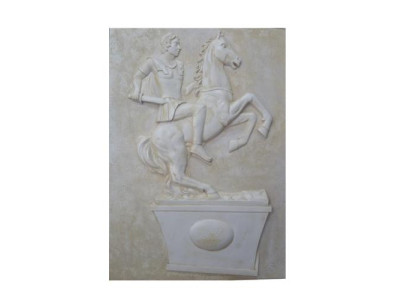 Immagine Dipinto Decorazione Statua Scultura 101x133cm Figure Sculture Rilievo R114