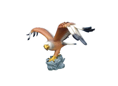 Decorazione da giardino Uccello Aquila 91x172cm Statua Scultura Figure Statue Statuette