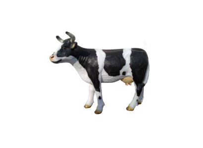 Mucca bovino statua a grandezza naturale decorazione sculture scultura da giardino decorativa figure 130cm