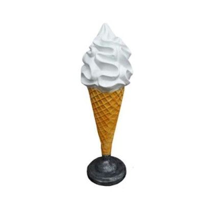 Statua in figura di gelato, espositore in gelateria coniglio statue da 140 cm nuovo.