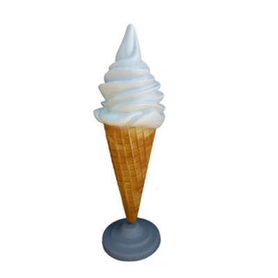 Gelato Gelateria Scultura Decorazione Figure 130cm Nuovo Insegna Gastronomia