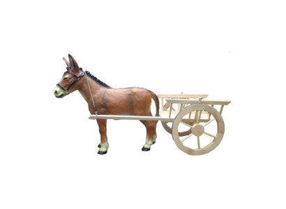 Stallone russo cavallo decorazione figura figure 160cm statua scultura statue