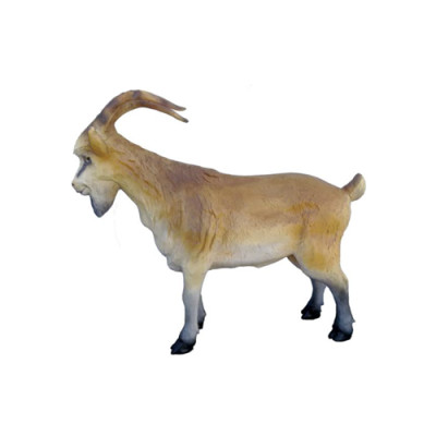 Capra Decorativa Statua Giardino Figure Statue 106 cm a Grandezza Naturale Plastica