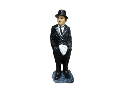 Deko figura statua scultura 98 cm figure statue sculture Charlie Chaplin P2
