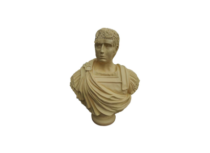 Busto di Giulio Cesare Statua Scultura 72 cm Figure Statua Sculture R3