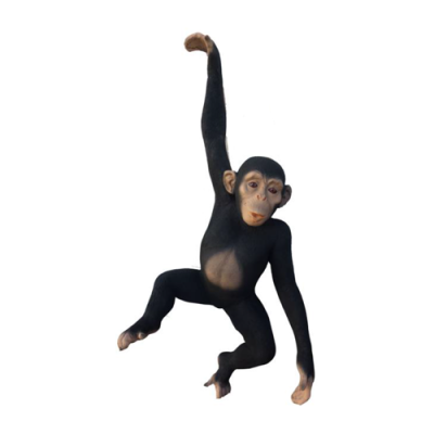 scimmia figura figure astratte statue moderne in argento dipinte nuove 95cm statua Nuovo  scimmia figura, figure astratte, statue moderne dipinte in argento, nuove statua di 95 cm.