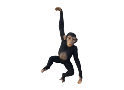 scimmia figura figure astratte statue moderne in argento dipinte nuove 95cm statua Nuovo  scimmia figura, figure astratte, statue moderne dipinte in argento, nuove statua di 95 cm.