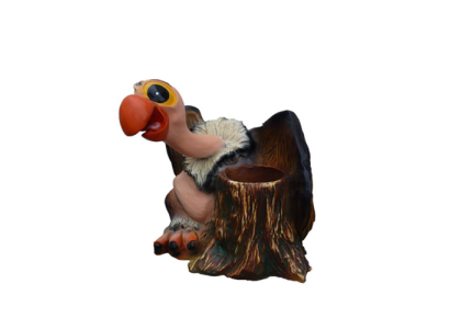 Deko Figur Aasgeier Vogel Garten Figuren Skulptur Statuen Skulpturen 45cm Neu