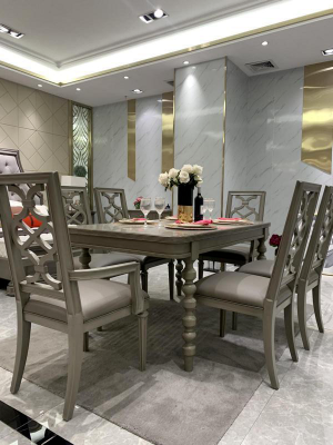 Garnitura In Legno Set Di Mobili Set Da Pranzo Pranzo Set 6 Sedie Set Sedie Nuove