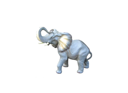 Decorazione Giardino Statua Figura Statue Decorazioni Nuovo Sculture Elefante 44cm