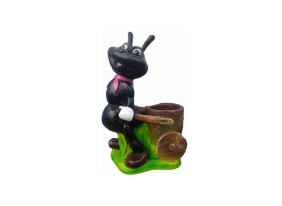 Giardino Formica Giardino Decorazione Statuette Statue Statua Dipinta a Mano Nuova 48 cm