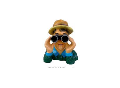 Statua decorativa Scultura Figura 37cm Statua Sculture Bernhardt lo Spiatore