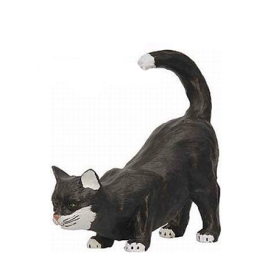 Gatto 40cm statua figura giardino decorazione scultura decorativa.