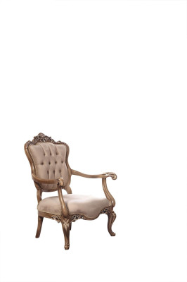 Sedie di lusso Chesterfield marroni, tavolo da pranzo di design, mobili esclusivi per la sala da pranzo.