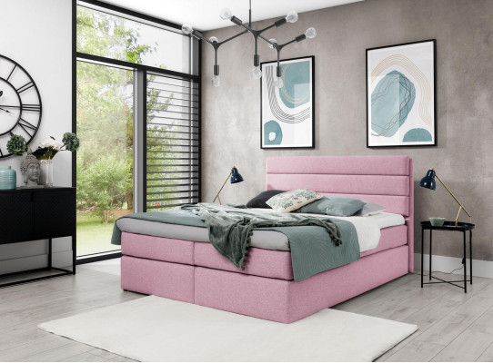 Letto bianco 180x200 a molle in scatola design camera da letto doppia moderna hotel mobili