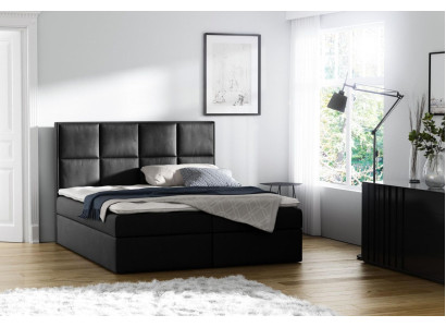 Letto Boxspring Design Matrimoniale Moderno Hotel Camera da Letto Letti Contenitore Nuovo