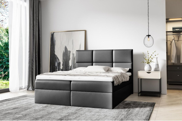 Letto imbottito letto a molle 160x200 design matrimoniale moderno letto hotel mobili.