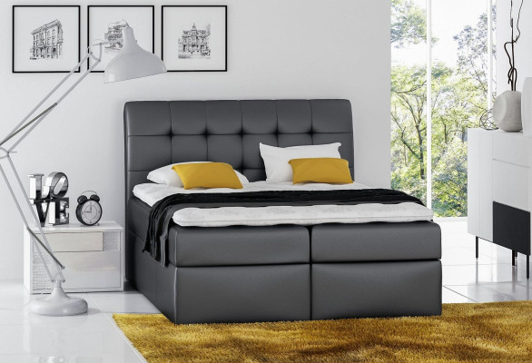 Contenitore letto camera da letto letti letto boxspring tessuto design doppio hotel nuovo