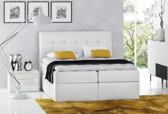 Contenitore letto camera da letto letti letto boxspring tessuto design doppio hotel nuovo