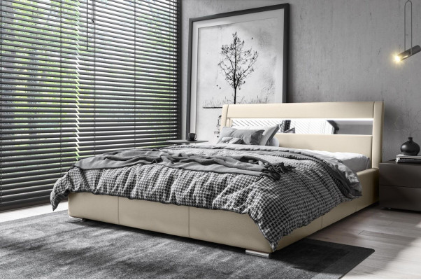 Telaio del letto Design in legno Letto matrimoniale Moderno Hotel Camera da letto Mobili per letti