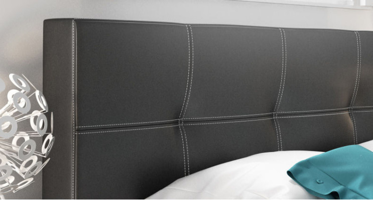 Cornice letto Design Doppio Hotel Moderno Letto Camera da letto Letti Bianchi Nuovi