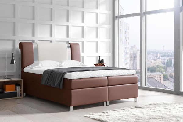 Letto con contenitore Boxspring Letti Mobili Matrimoniale 160x200 Camera da letto Hotel Nuovo