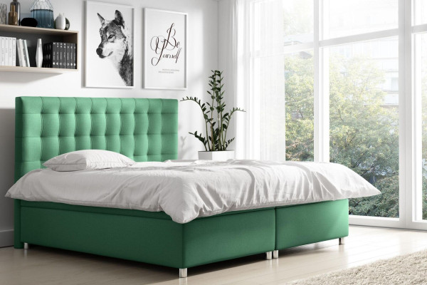 Contenitore del letto Letto imbottito Letto a molle Box Letto matrimoniale Design Doppio Hotel Moderno Letto 160x200 Nuovo