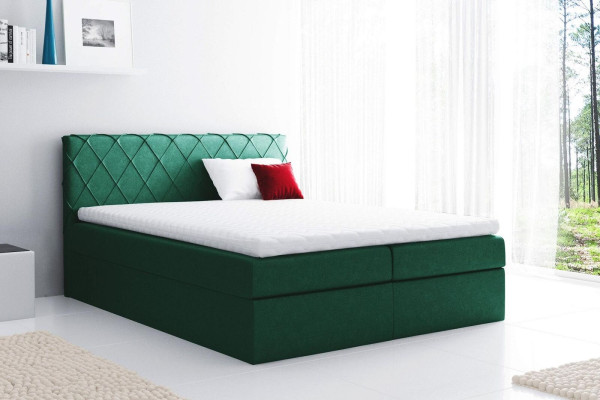 Boxspring letto matrimoniale matrimoniale telaio letto letto letto imbottito letti 200x200cm