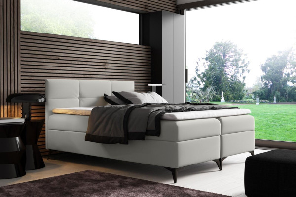 Letto con contenitore 180x200 Letto a molle a scatola Design doppio Hotel Moderno Letti Nuovi