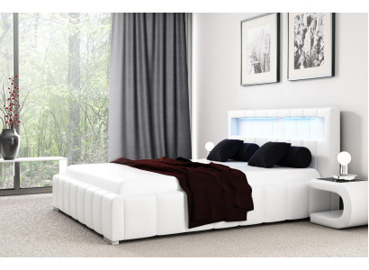 Telaio letto Letto imbottito Design Doppio Hotel Moderno Letto Camera da letto Letti Nuovi