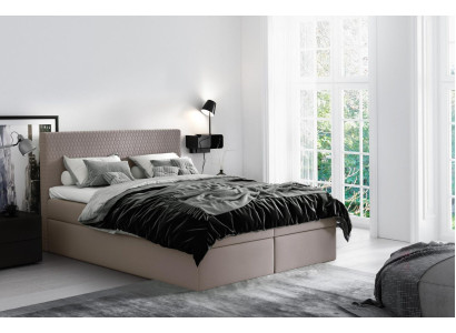 Boxspring letto design tessile doppio hotel moderno letto camera da letto letti 160x200