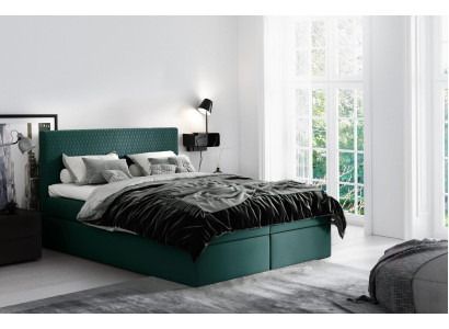 Boxspring letto design tessile doppio hotel moderno letto camera da letto letti 160x200