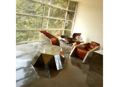 Tavolino design di lusso Aviator per divano tavoli da salotto tavolino aggiuntivo nuovo