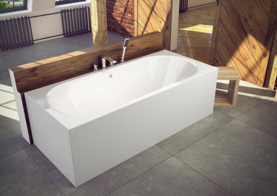 Bagno Vasca Irregolare Vasca da Bagno Ad Angolo Design Vasche da Bagno Bianco