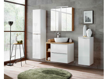 Mobili bagno di design Bad 5 pezzi. Set decorativo mobile lavabo