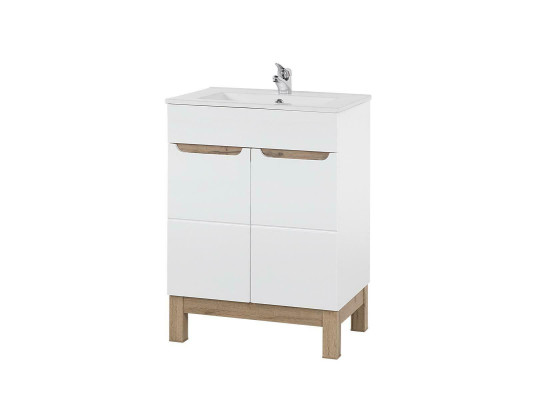Lavabo mobile sottolavabo lavandino bagno lavabi 60cm ceramica