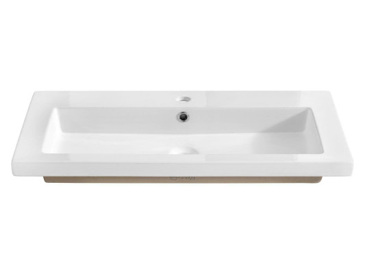 Lavabo da appoggio in ceramica bianco per lavabo decorativo