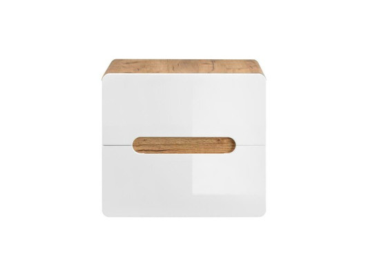 Armadietto pensile Armadio Scaffale Quercia Bianco Mensole da farmacia Armadietto a muro