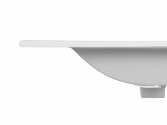 Lavabo in ceramica decorativa Lavabo da appoggio Lavandino bianco Lavabo