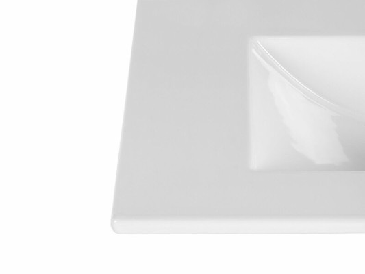 Lavabo in ceramica decorativa Lavabo da appoggio Lavandino bianco Lavabo