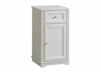 Mobile sottolavabo mobile bagno bianco 81cm armadio mobile bagno appendiabiti nuovo