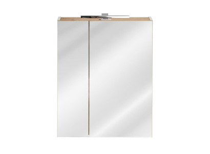 Mobile specchio specchio da bagno armadietto 60x16x75 cm cabinet
