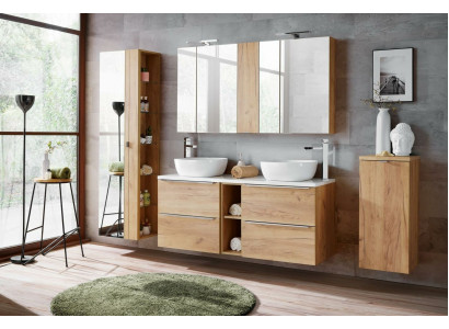 Mobili bagno design Bagno 8 pezzi Set completo Mobile Lavello