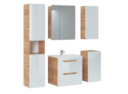 Design Bagno Mobili Bagno Set di 5 pezzi Mobile Decorazione Lavabo