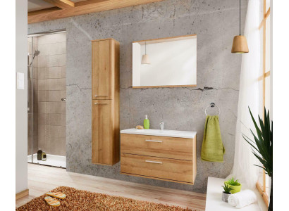Set di mobili da bagno di design di alta qualità. Lavabo di qualità.