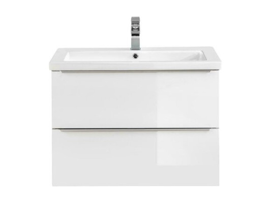 Set di mobili da bagno 80cm con lavello, mobile sottolavabo, cassetto per il lavello, pensile.