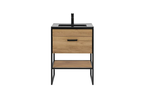 Mobile bagno set 60cm lavabo con mobile sottolavabo lavabo stile loft