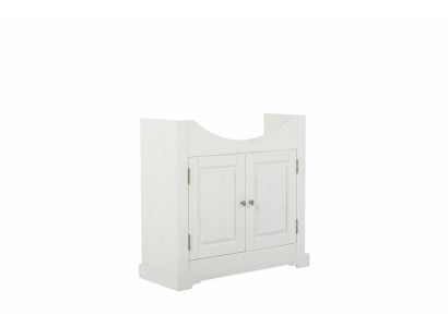Mobile da bagno di campagna di lusso di qualità con lavabo e mobile sotto 85x35x81.