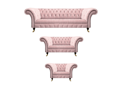 Set completo di lusso per il salotto, nuovo. Divani, poltrone, divani Chesterfield e mobili imbottiti.